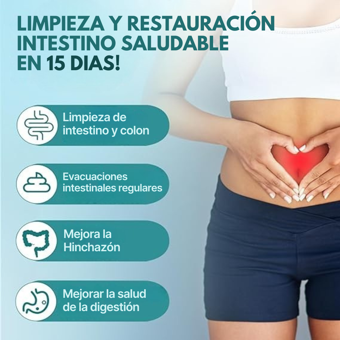 🍃DESINTOXICANTE INTESTINAL -15 DAYS CLEANSE-🍃
